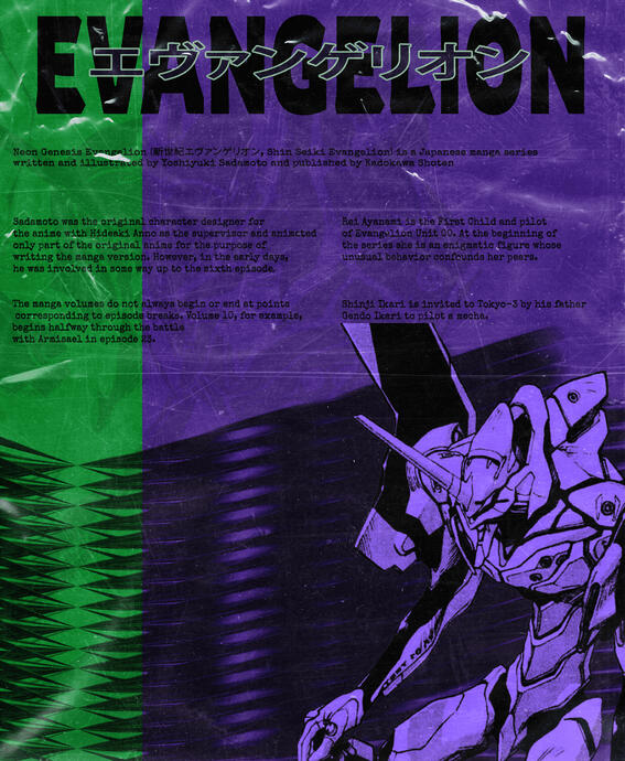 Evangelion [ClipStudioPaint|Photoshop]